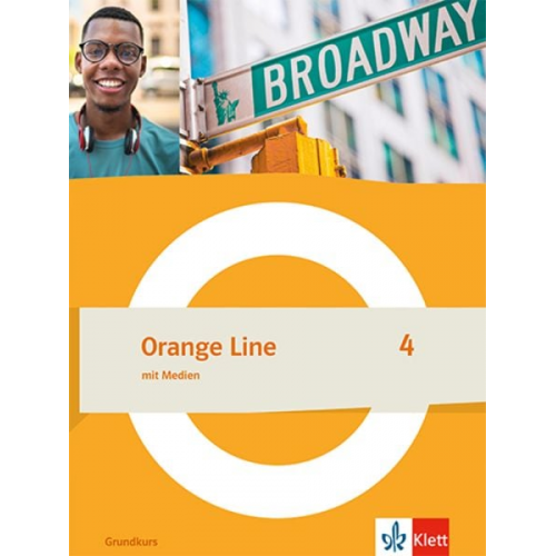 Orange Line 4 Grundkurs. Schulbuch (fester Einband) Klasse 8