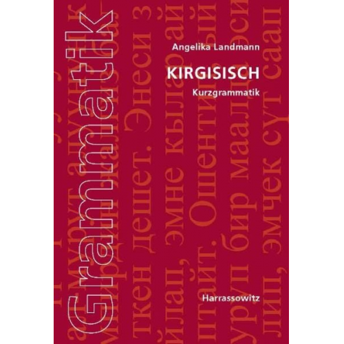 Angelika Landmann - Kirgisisch. Kurzgrammatik