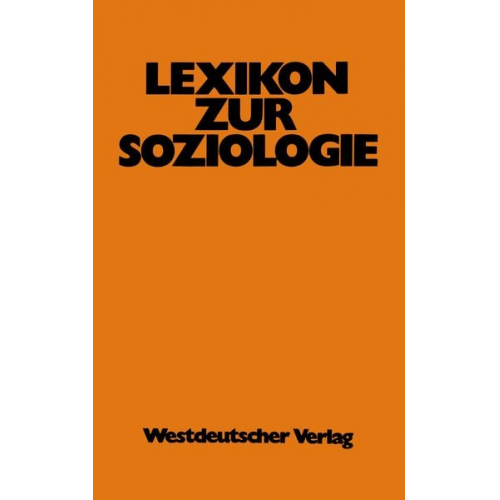 Werner Fuchs-Heinritz - Lexikon zur Soziologie