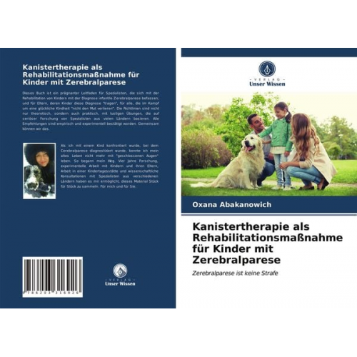 Oxana Abakanowich - Kanistertherapie als Rehabilitationsmaßnahme für Kinder mit Zerebralparese