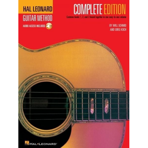 Will Schmid Greg Koch - Hal Leonard Guitar Method, Second Edition - Complete Edition (Book/Onlne Audio)