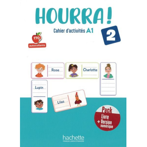 Hugues Denisot - Hourra ! 2. Cahier d'activités + Sticker + Code