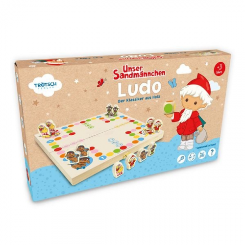 Trötsch Unser Sandmännchen Spiel Ludo