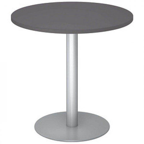 HAMMERBACHER Bistrotisch grafit 80,0 x 80,0 x 74,0 cm