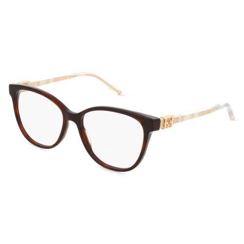 Escada VESE34 Damen-Brille inkl. Gläser Vollrand Butterfly Acetat-Gestell 53mm/15mm/140mm, schwarz