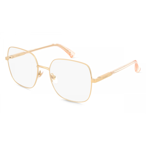 Nina Ricci VNR390 Damen-Brille inkl. Gläser Vollrand Eckig Edelstahl-Gestell 55mm/18mm/140mm, pink