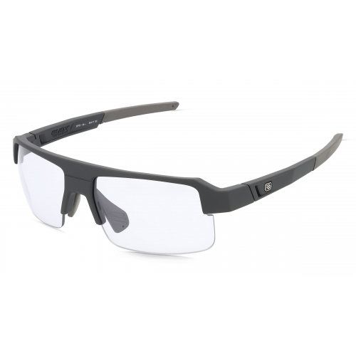 Rudy Project SP877306 SIRIUS Damen-Sonnenbrille Halbrand Eckig Kunststoff-Gestell, schwarz