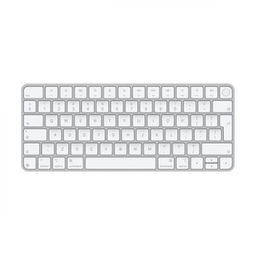 Apple Magic Keyboard (2024) mit Touch ID Tastatur kabellos silber