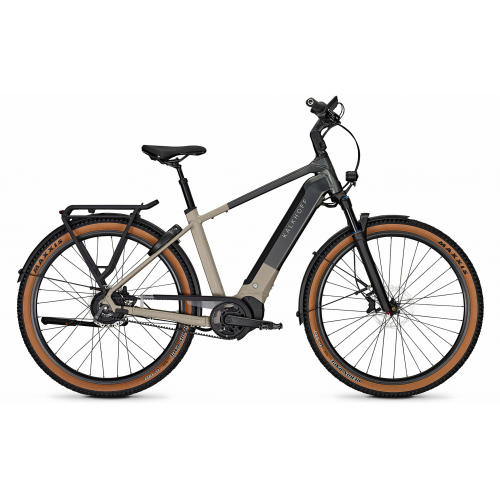 Kalkhoff ENTICE 5+ EXCITE LTD (625 Wh), stufenlose Nabenschaltung, Herrenfahrrad, Diamant, Modell 2025, 29 Zoll 53 cm sandstone / diamondblack matt