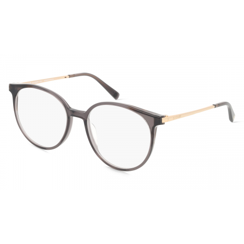 Bogner 2018 Damen-Brille inkl. Gläser Vollrand Rund Acetat-Gestell 53mm/17mm/135mm, grau