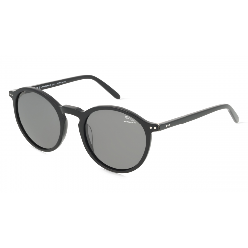 Jaguar J 7282 Herren-Sonnenbrille Vollrand Rund Acetat-Gestell, schwarz