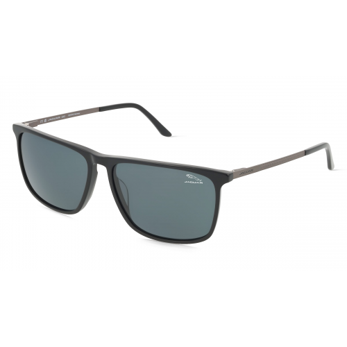 Jaguar J 7204 Herren-Sonnenbrille Vollrand Eckig Acetat-Gestell, schwarz