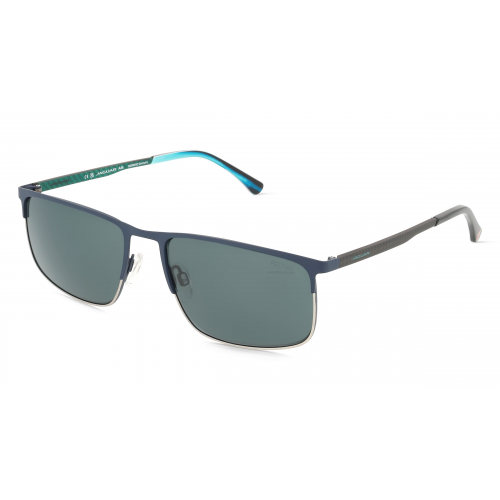 Jaguar J 7821 Herren-Sonnenbrille Vollrand Eckig Edelstahl-Gestell, blau