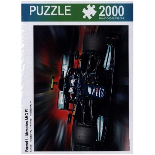 CALVENDO Puzzle Formel 1 - Mercedes AMG F1 | 2000 Teile Lege-Größe 90x67cm Foto-Puzzle für glückliche Stunden