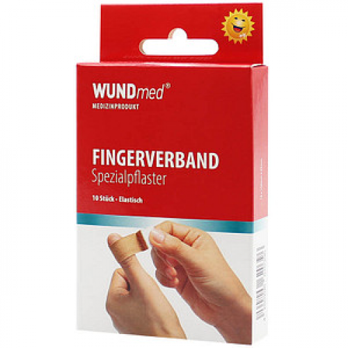 WUNDmed® Fingerpflaster beige 2,0 x 12,0 cm, 10 St.