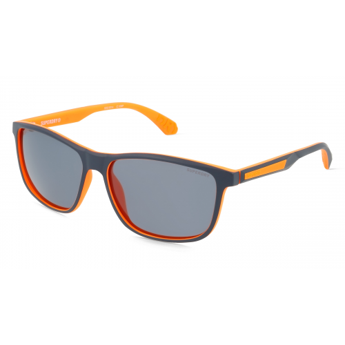 Superdry SDS 5014 Herren-Sonnenbrille Vollrand Eckig Kunststoff-Gestell, blau