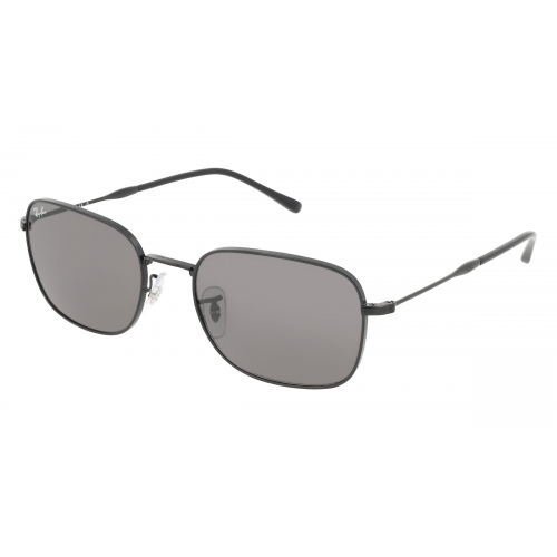 Ray-Ban RB 3706 Unisex-Sonnenbrille Vollrand Eckig Metall-Gestell, schwarz