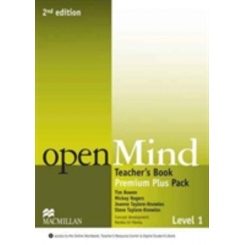 Joanne Taylore-Knowles Mickey Rogers Steve Taylore-Knowles - OpenMind 2nd Edition AE Level 1 Teacher's Book Premium Plus Pack