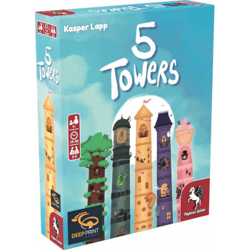 5 Towers (Deep Print Games) (English Edition)