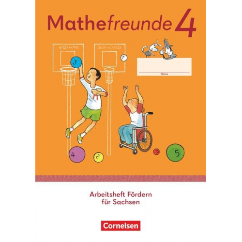 Mathefreunde 4. Schuljahr - Ausgabe Sachsen 2022 - Arbeitsheft Fördern