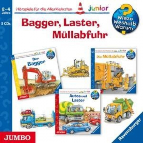 Bagger,Laster,Müllabfuhr (Box)