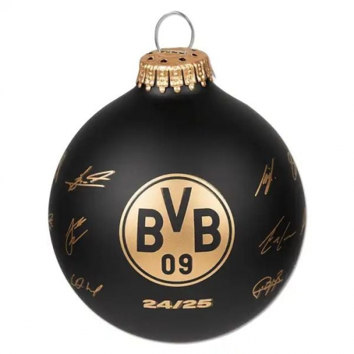 BVB 24661300 - BVB Christbaumkugel Unterschriften, Borussia Dortmund