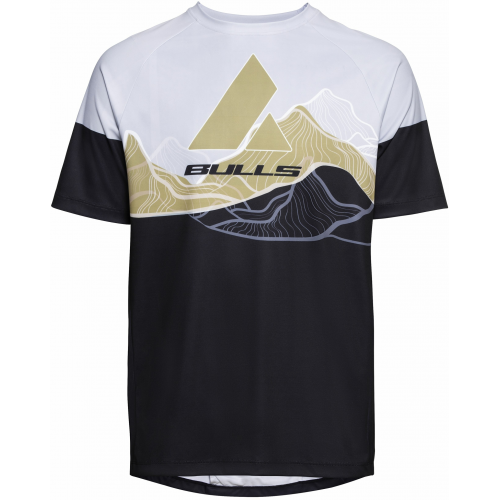 BULLS Herren T-Shirt Trail M grau-schwarz