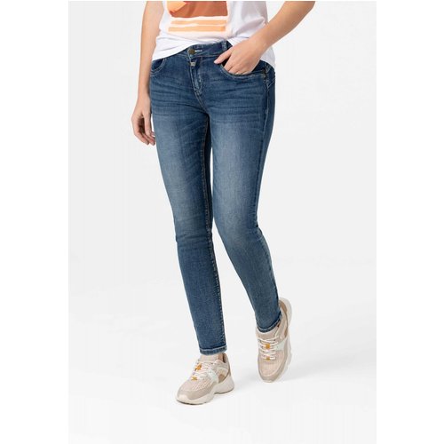 Timezone Damenjeans Tight Sanya skylight blue wash