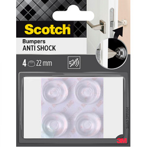 4 Scotch SP91A64 rund Elastikpuffer