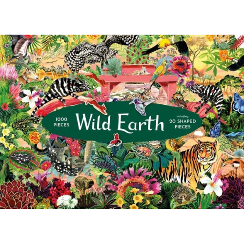 Wild Earth Jigsaw: Stories of Nature's Greatest Comebacks: 1000 Piece Jigsaw with 20 Shaped Pieces