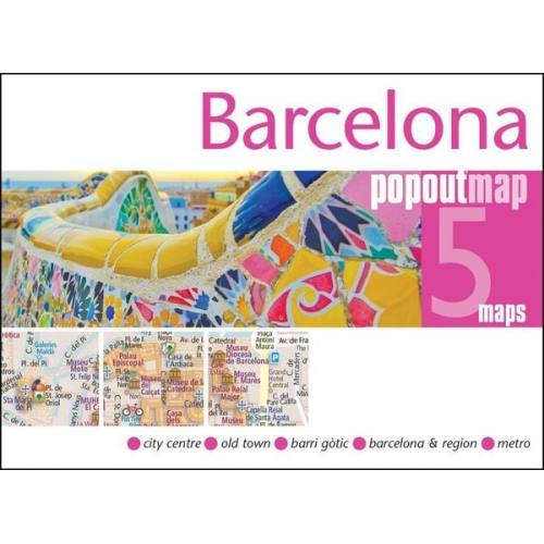 PopOut Maps - Barcelona Double