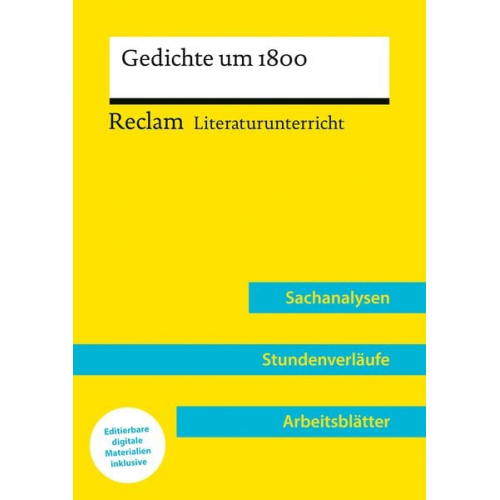 Holger Bäuerle - Gedichte um 1800 (Lehrerband). Mit Downloadpaket (Unterrichtsmaterialien)