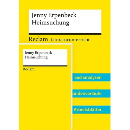 Jenny Erpenbeck Ingo Kammerer - Paket für Lehrkräfte 'Jenny Erpenbeck: Heimsuchung' (Textausgabe und Lehrerband). 2 Bände eingeschweißt