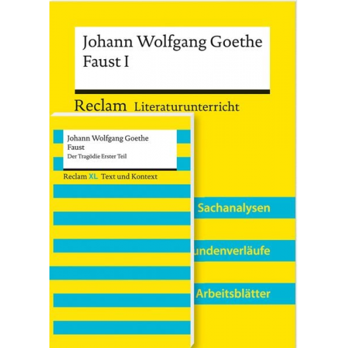 Johann Wolfgang von Goethe Holger Bäuerle - Paket für Lehrkräfte 'Johann Wolfgang Goethe: Faust. Der Tragödie Erster Teil' (Textausgabe und Lehrerband). 2 Bände eingeschweißt