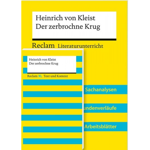 Heinrich Kleist Barbara Häckl - Paket für Lehrkräfte 'Heinrich von Kleist: Der zerbrochne Krug' (Textausgabe und Lehrerband). 2 Bände eingeschweißt