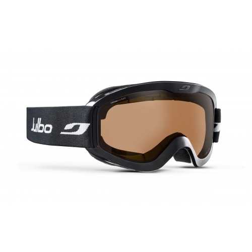 Julbo J8019 Proton Unisex-Skibrille Vollrand Monoscheibe Kunststoff-Gestell, schwarz