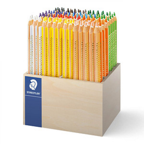 STAEDTLER Noris Club® jumbo Buntstifte farbsortiert, 112 St.