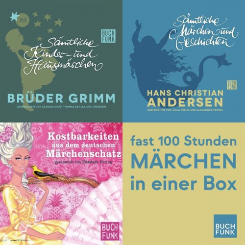 Brüder Grimm Hans Christian Andersen - Die richtig große Märchen-Box