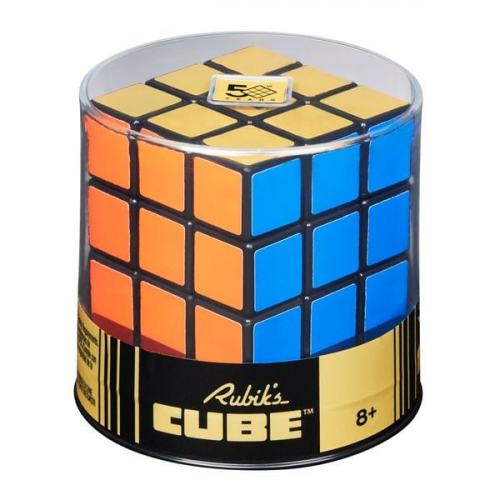 Spin Master - Rubiks - 3x3 Retro Cube Zauberwürfel - Jubiläumsausgabe