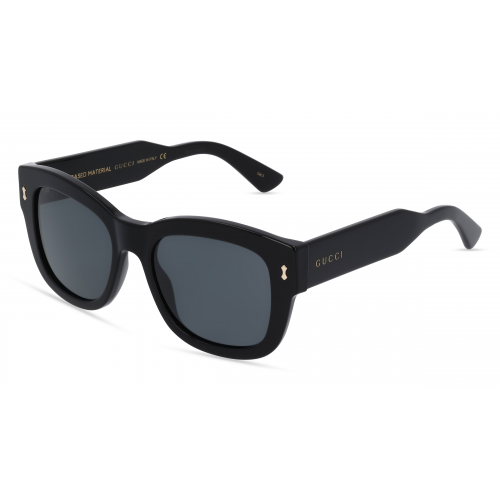 Gucci GG1110S Damen-Sonnenbrille Vollrand Butterfly Bio-Acetat-Gestell, schwarz