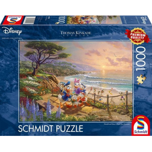 Schmidt Spiele - Disney, Donald & Daisy, A Duck Day Afternoon, 1000 Teile