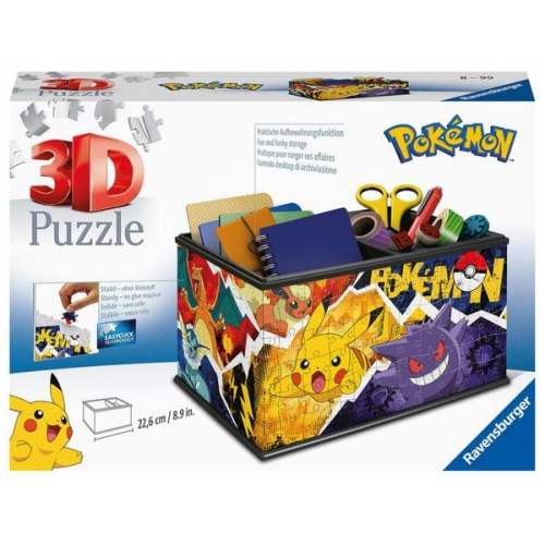 Ravensburger - Aufbewahrungsbox Pokémon, 216 Teile