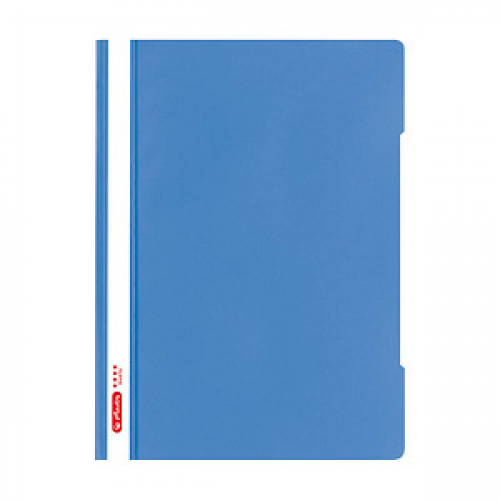 herlitz Schnellhefter Quality Kunststoff blau DIN A4