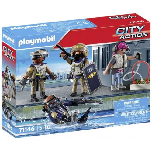 PLAYMOBIL 71146 - Action Heroes - SWAT-Figurenset