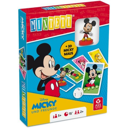 ASS Altenburger Spielkarten - Mixtett - Disney Mickey Mouse & Friends Set 1, Mickey