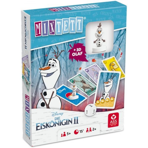 ASS Altenburger Spielkarten - Mixtett - Disney Die Eiskönigin 2 Set 2, Olaf