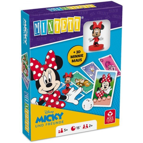 ASS Altenburger Spielkarten - Mixtett - Disney Mickey Mouse & Friends Set 3, Minnie