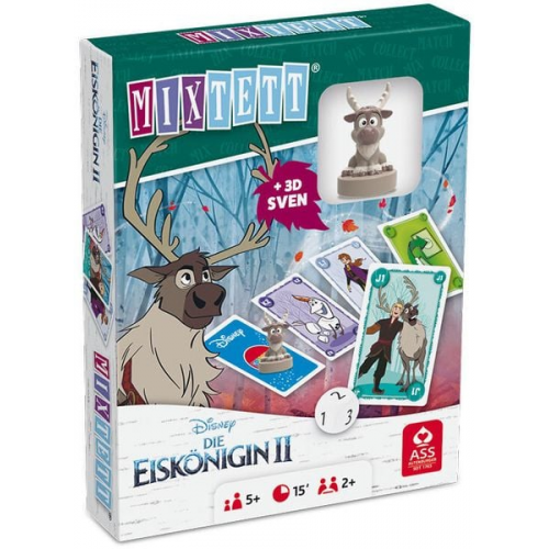 ASS Altenburger Spielkarten - Mixtett - Disney Die Eiskönigin 2 Set 4, Sven