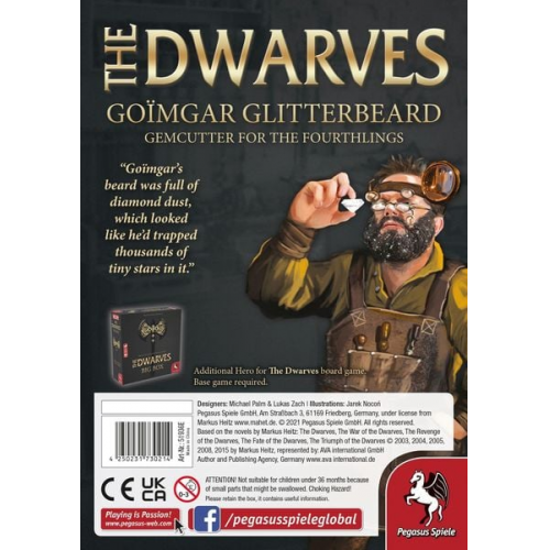 The Dwarves Characterpack Goimgar (English Edition)