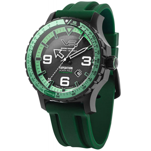 Vostok Europe YN55-597C731 Herren-Armbanduhr Automatik Polar Night Grün